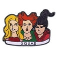 thumbnail image 1 of Hocus Pocus Squad 1.25 Inches Wide Enamel Metal Pin, 1 of 1