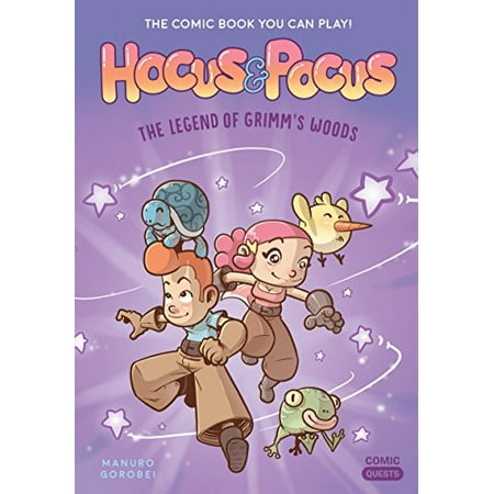 Pre-Owned Hocus Pocus: The Legend of Grimms Woods: The Comic Book You Can Play Comic Quests Paperback Manuro