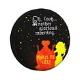Hocus Pocus Tire Cover Weatherproof Universal Wheel Protectors Camper