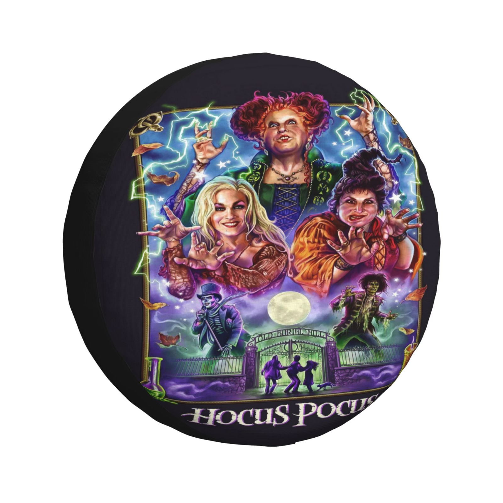 Hocus Pocus Tire Cover Weatherproof Universal Wheel Protectors Camper