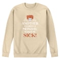 thumbnail image 1 of Hocus Pocus - Tonight We Fly 3387 Another Glorious Monday Makes Me Sick - Men's Crew Fleece Sweatshirt, 1 of 3