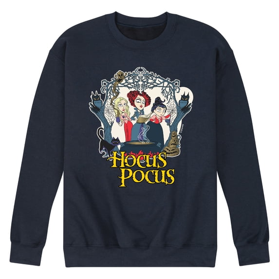 Hocus Pocus - Tonight We Fly - Men's Crew Fleece Sweatshirt