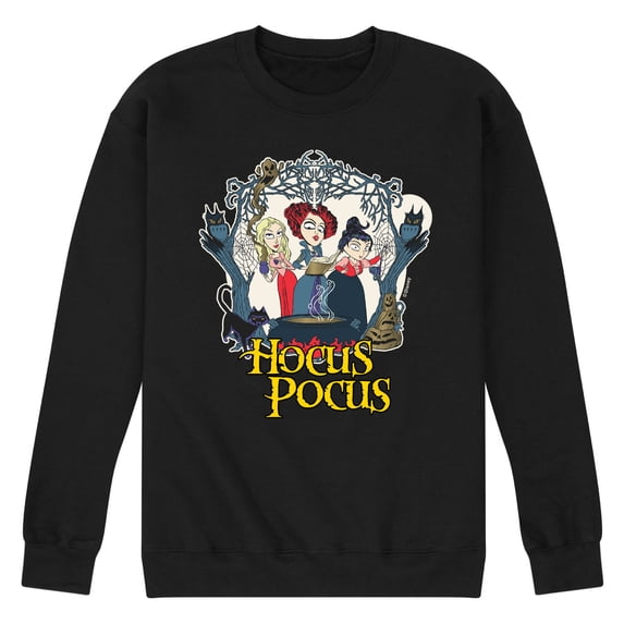 Hocus Pocus - Tonight We Fly - Men's Crew Fleece Sweatshirt
