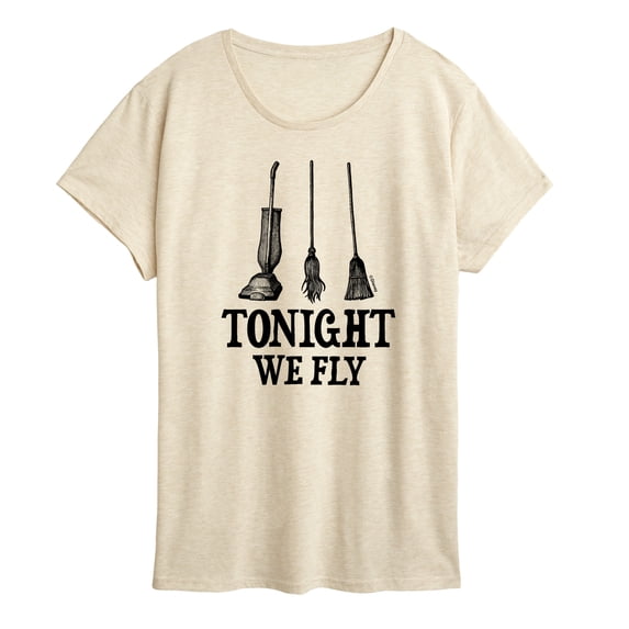 Hocus Pocus - Tonight We Fly Short Sleeve Graphic T-Shirt