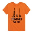thumbnail image 1 of Hocus Pocus - Tonight We Fly - Youth Short Sleeve Graphic T-Shirt, 1 of 5