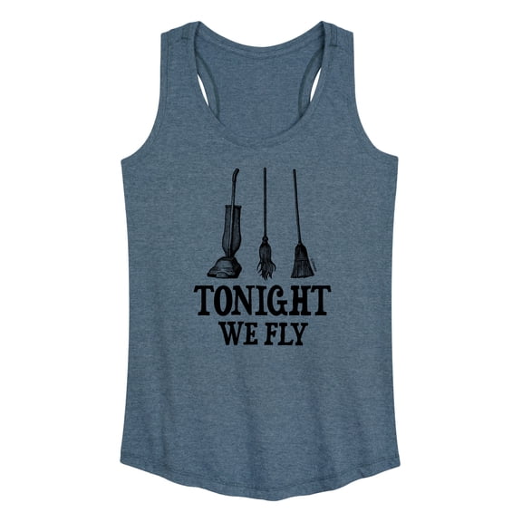 Hocus Pocus - Tonight we Fly - Women's Racerback Tank Top