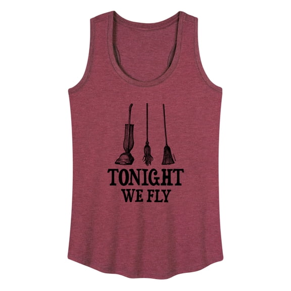 Hocus Pocus - Tonight we Fly - Women's Racerback Tank Top