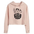 thumbnail image 1 of Hocus Pocus - Trouble is Brewing - Juniors Cropped Pullover Hoodie, 1 of 5