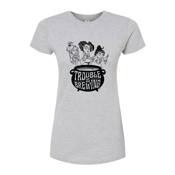 Hocus Pocus - Trouble is Brewing - Juniors Fitted Graphic T-Shirt