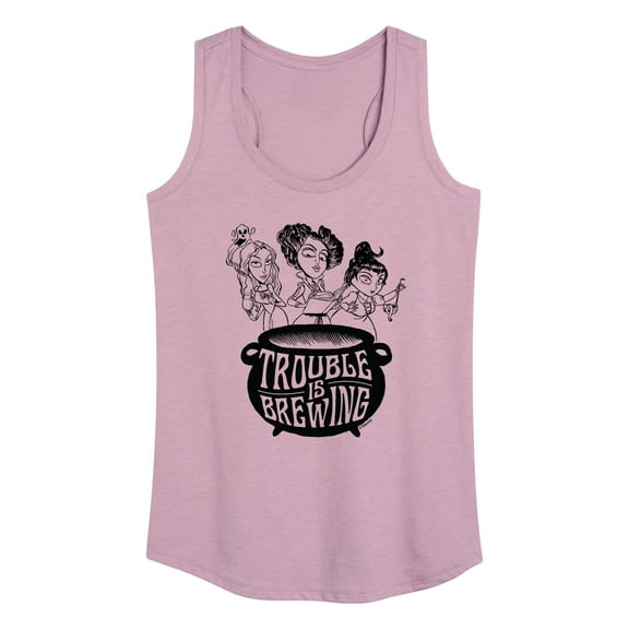 Hocus Pocus - Trouble is Brewing - Women's Racerback Tank Top