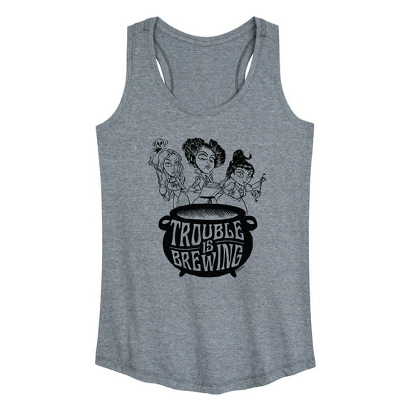 Hocus Pocus - Trouble is Brewing - Women's Racerback Tank Top