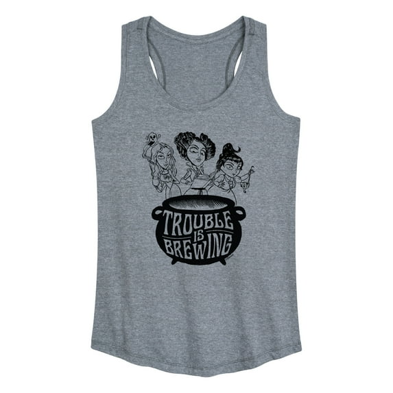 Hocus Pocus - Trouble is Brewing - Women's Racerback Tank Top