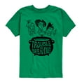 thumbnail image 1 of Hocus Pocus - Trouble is Brewing - Youth Short Sleeve Graphic T-Shirt, 1 of 5