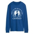 thumbnail image 1 of Hocus Pocus - Who Lit The Black Flame Candle? - Men's Long Sleeve T-Shirt, 1 of 5