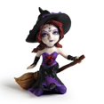 thumbnail image 1 of Hocus Pocus Witch Figurine, 1 of 2