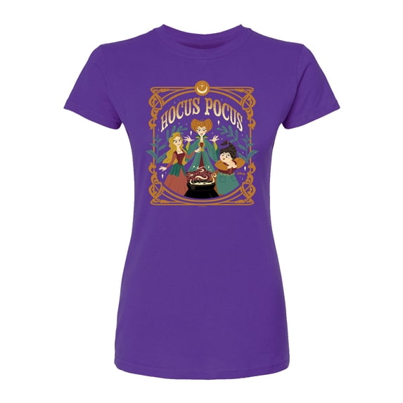 Hocus Pocus - Witches Nouveau - Juniors Fitted Graphic T-Shirt