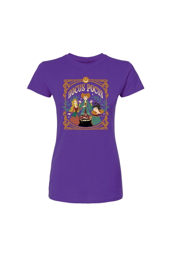 - Witches Nouveau - Juniors Fitted Graphic T-Shirt