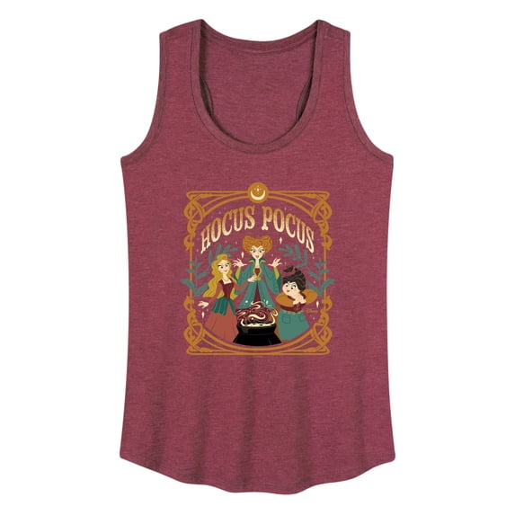 Hocus Pocus - Witches Nouveau - Women's Racerback Graphic Tank