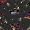 thumbnail image 1 of Hocus Pocus Witches on Brooms Cotton Fabric, 1 of 1