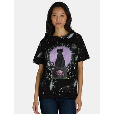 Hocus Pocus Women’s Binx Graphic Tee, Sizes XXS-XXL