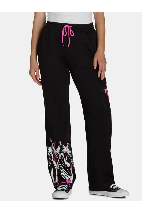 Women’s Graphic Print Sweatpants, Sizes XXS-XXL