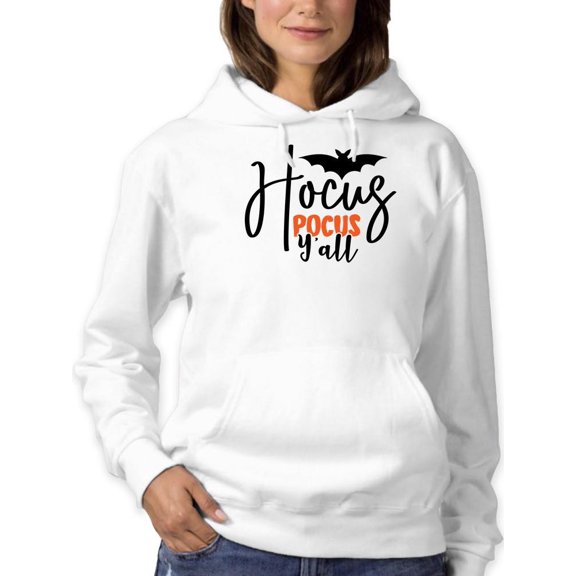 Hocus Pocus Y'all. Hoodie Women -Image by Shutterstock, Female 5X-Large