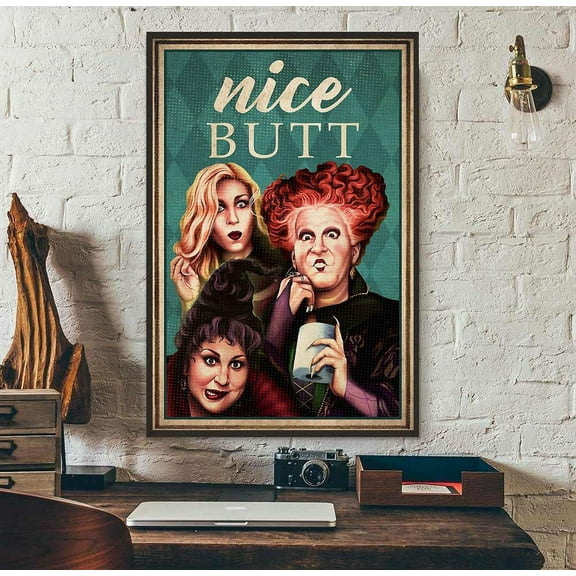 Hocus Pocus nice butt wrapped 16 x 24 Inch Poster