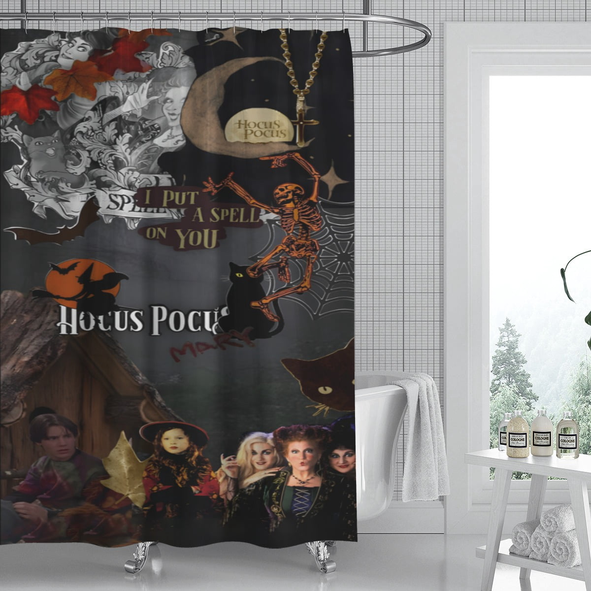 Hocus Pocus Bathroom Decornull