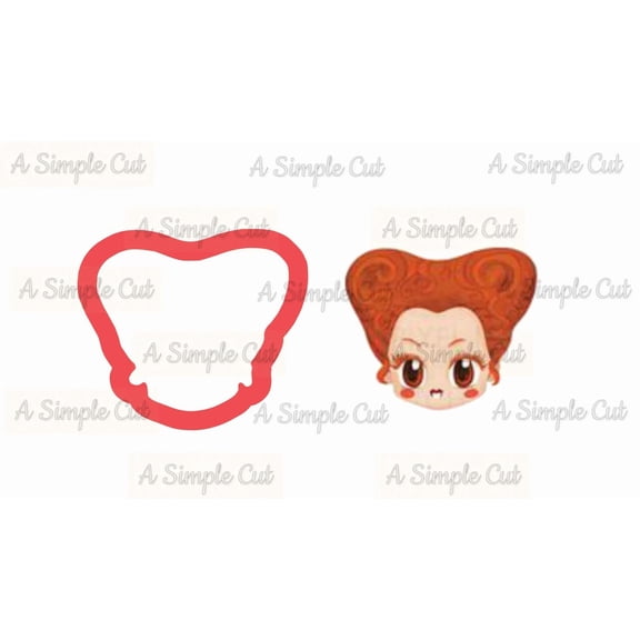 Hocuspocus Winnie Cookie Cutter