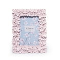 thumbnail image 1 of Hodao Handcrafted Floral Decorative Photo Frame, 4x6 Inch Pink Resin Picture Frame, Cute Home Decor Accent, 1 of 9