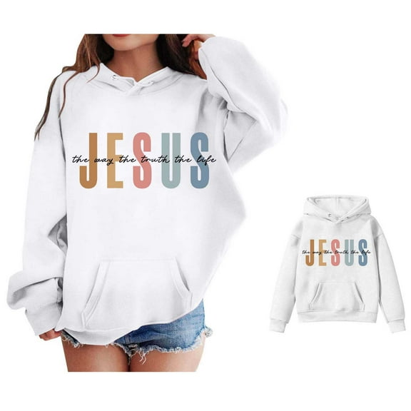 Hoodies Boys Kids City Name Letter Print White Hooded Casual Long Sleeve Classic Hoodie Winter Clothes Toddler Girls Clothes 4T