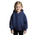 thumbnail image 1 of Hoddies Kids Navy Hooded Casual Long Sleeve Sweatshirts Fall Clothes 5-6 Years Boy Clothes Boys Girls Fashion, 1 of 4