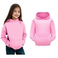 thumbnail image 1 of Hoddies Kids Pink Hoodies Lightweight Long Sleeve Hoodies Fall Winter Clothes Girls Clothes 8-9 Years Boys Girls Fashion, 1 of 5
