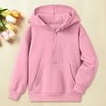thumbnail image 1 of Hoddies Tween Pink Pullover Hooded Casual Long Sleeve Hoodies Fall Clothes Tween Girl Clothes 13-14 Years, 1 of 3