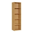 thumbnail image 1 of Hodedah 5-Shelf Bookcase in Beech, 1 of 5