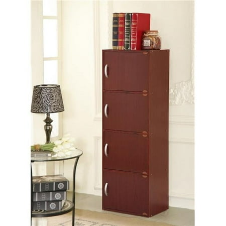 Hodedah 4 Door Cabinet