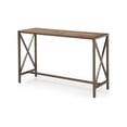 thumbnail image 1 of Hodedah 47.2 inch Wide Bronze Entry Way Table, 1 of 3