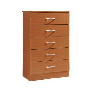 SESSLIFE Dresser for Bedroom, Wood 4 Drawer Dresser Storage Drawer, White  Living Room Hallway Closets Drawer Chest, TE3079