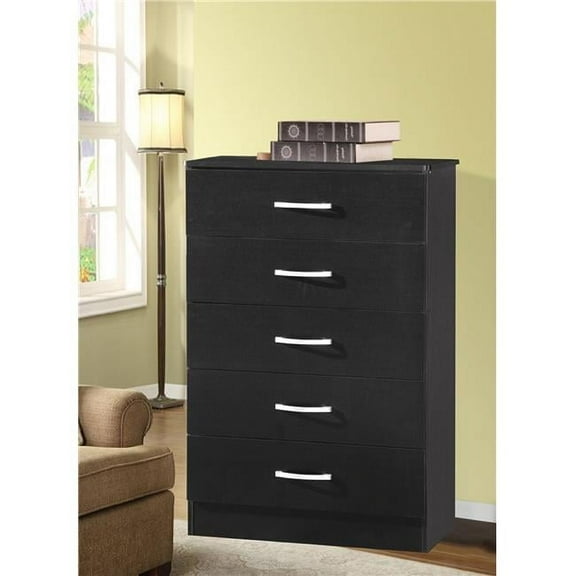 Hodedah 5 Drawer Chest
