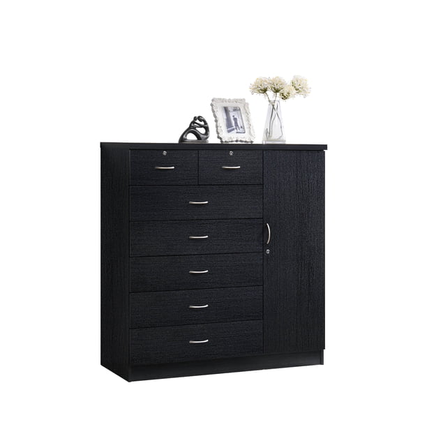 Hodedah 7-Drawer Chest - Low dressers for interior design