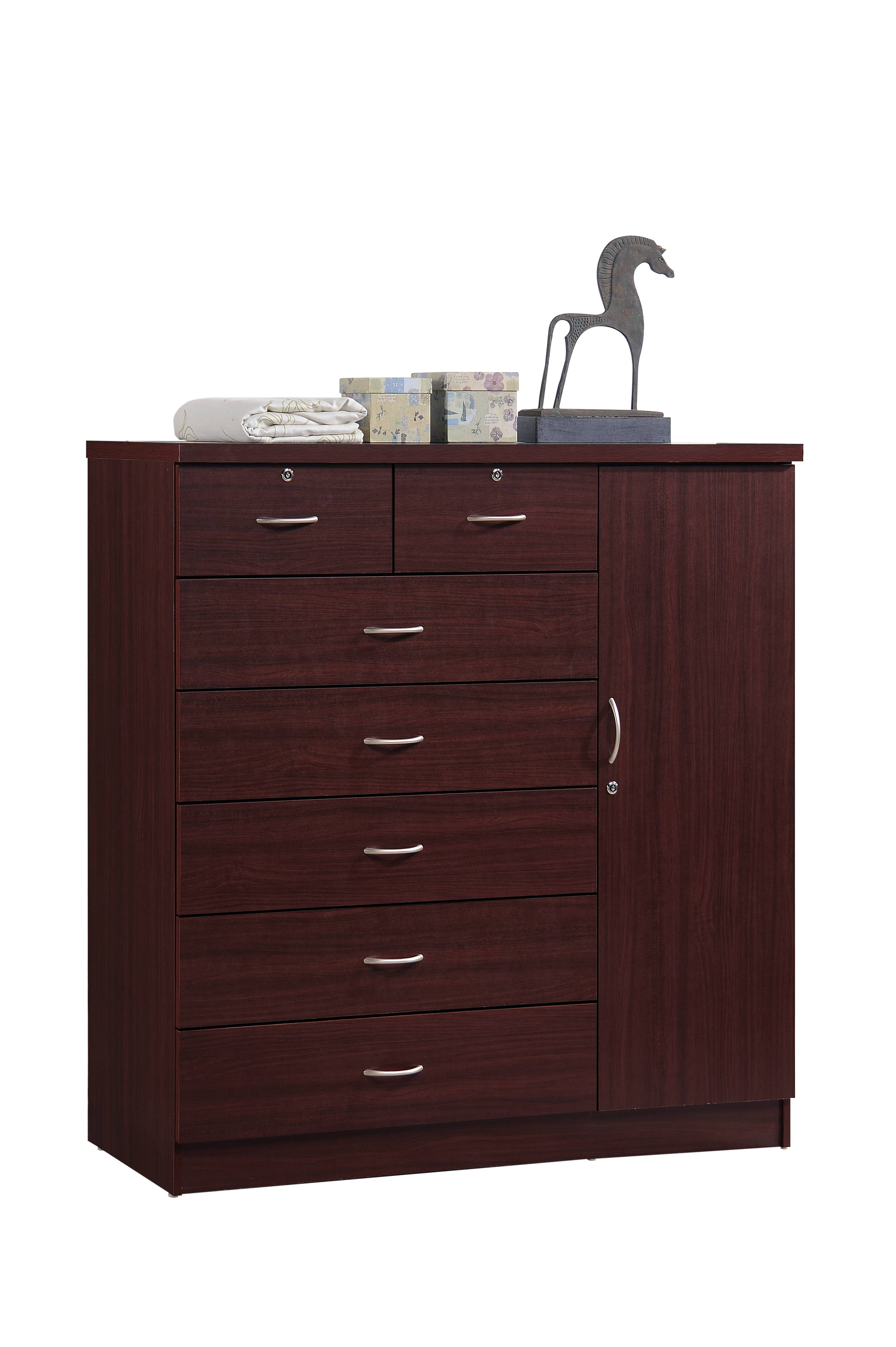工場直売 Dresser 7-Drawer Hodedah with 3 with equipped Cabinet Side Tシャツ(半袖/袖なし)