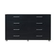thumbnail image 1 of Hodedah 8-Drawer Dresser in Black, 1 of 7