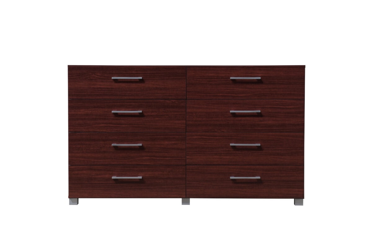 Hodedah 8Drawer Dresser in Mahogany