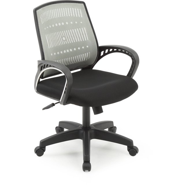 Hodedah Mesh Back Office Chair, Black