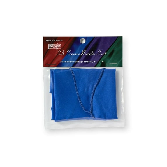 Hodge Soprano Recorder Silk Swab