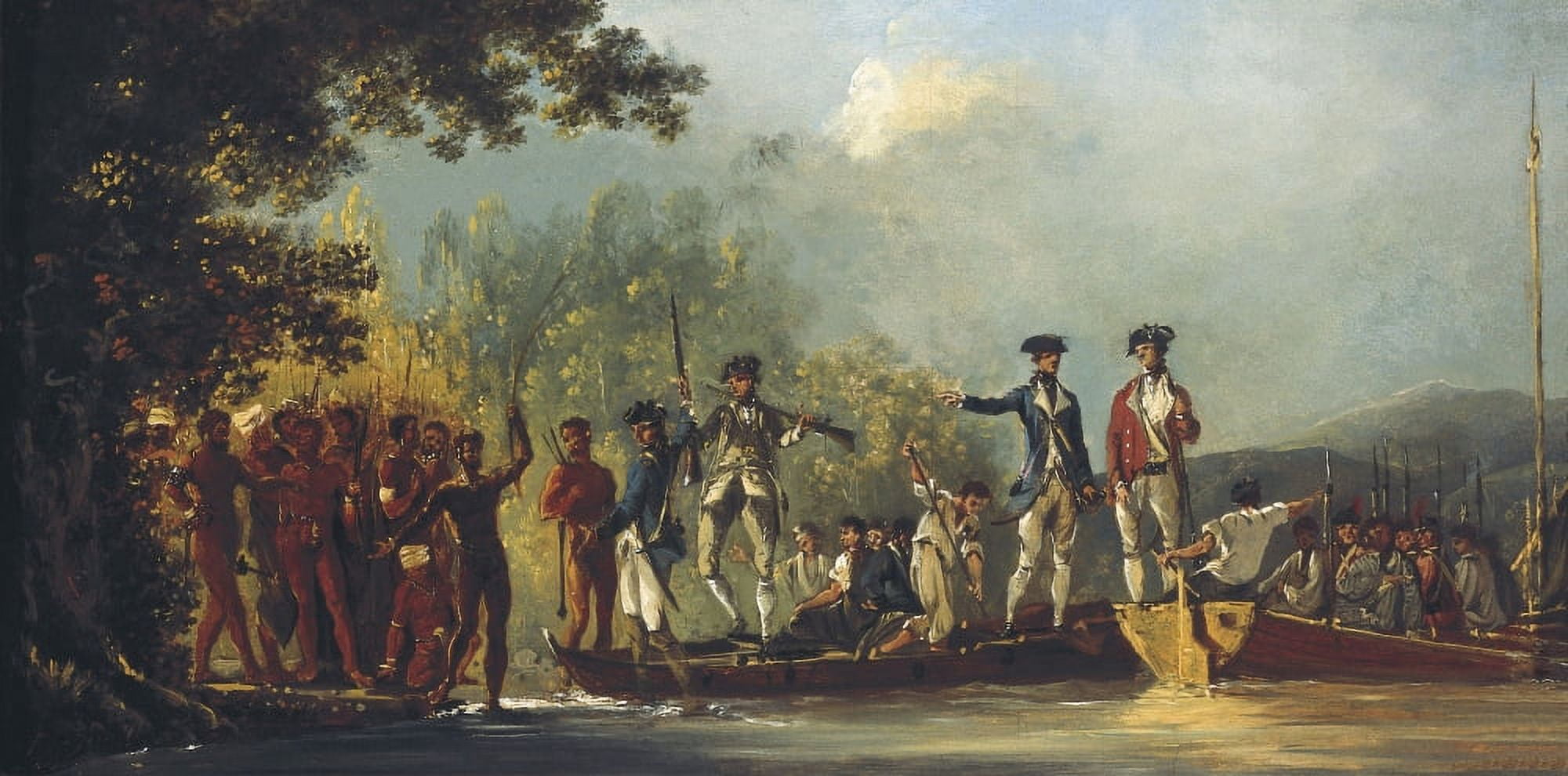 Hodgeswilliam (1744-1797) Canvas Art - (24 x 18)