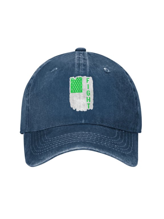 Hodgkins Lymphoma Unisex Adult Washed Denim Cotton Sport Outdoor Baseball Cap Adjustable Cowboy Baseball Hat