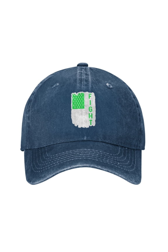 Hodgkins Lymphoma Unisex Adult Washed Denim Cotton Sport Outdoor Baseball Cap Adjustable Cowboy Baseball Hat