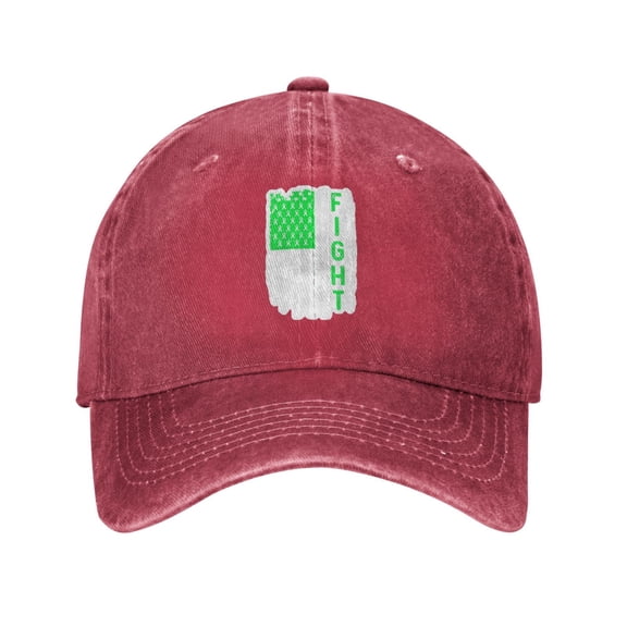 Hodgkins Lymphoma Unisex Adult Washed Denim Cotton Sport Outdoor Baseball Cap Adjustable Cowboy Baseball Hat