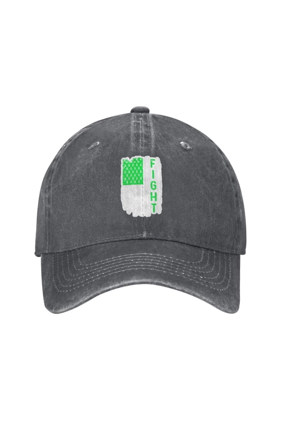 Hodgkins Lymphoma Unisex Adult Washed Denim Cotton Sport Outdoor Baseball Cap Adjustable Cowboy Baseball Hat